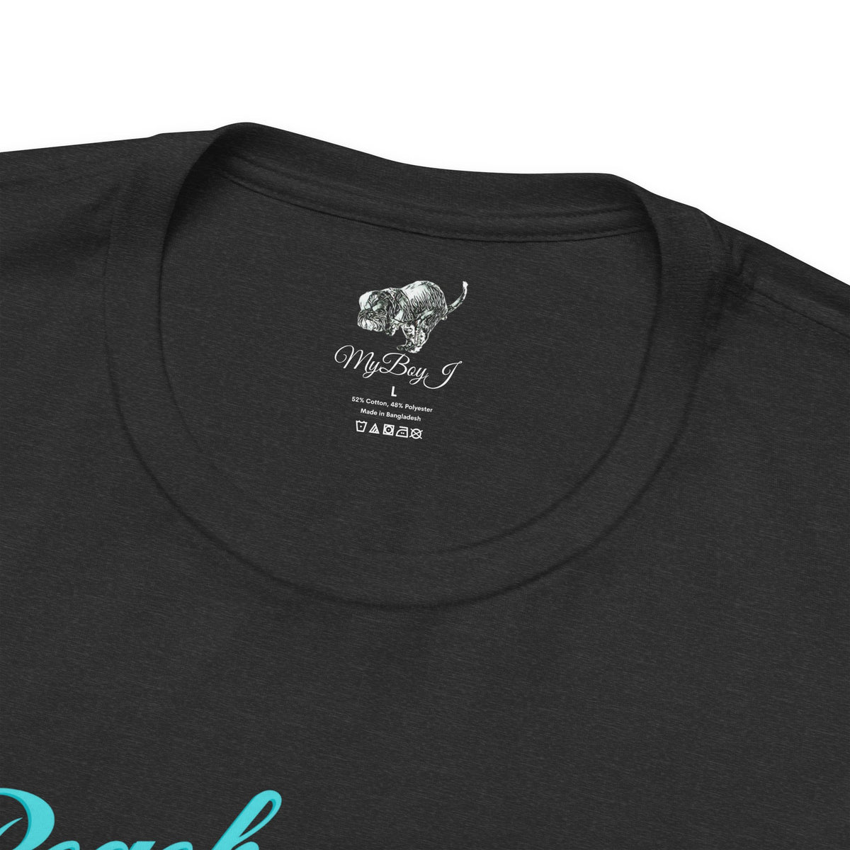 MyBoyJ "Beach Please" Unisex Jersey Short Sleeve Tee