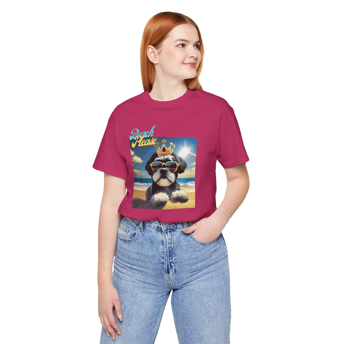 MyBoyJ "Beach Please" Unisex Jersey Short Sleeve Tee