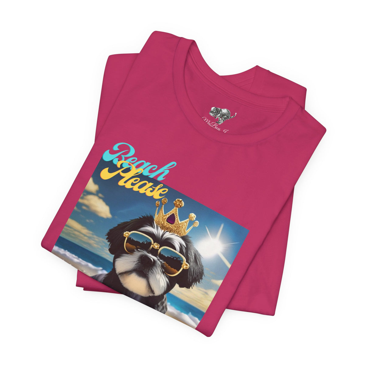MyBoyJ "Beach Please" Unisex Jersey Short Sleeve Tee