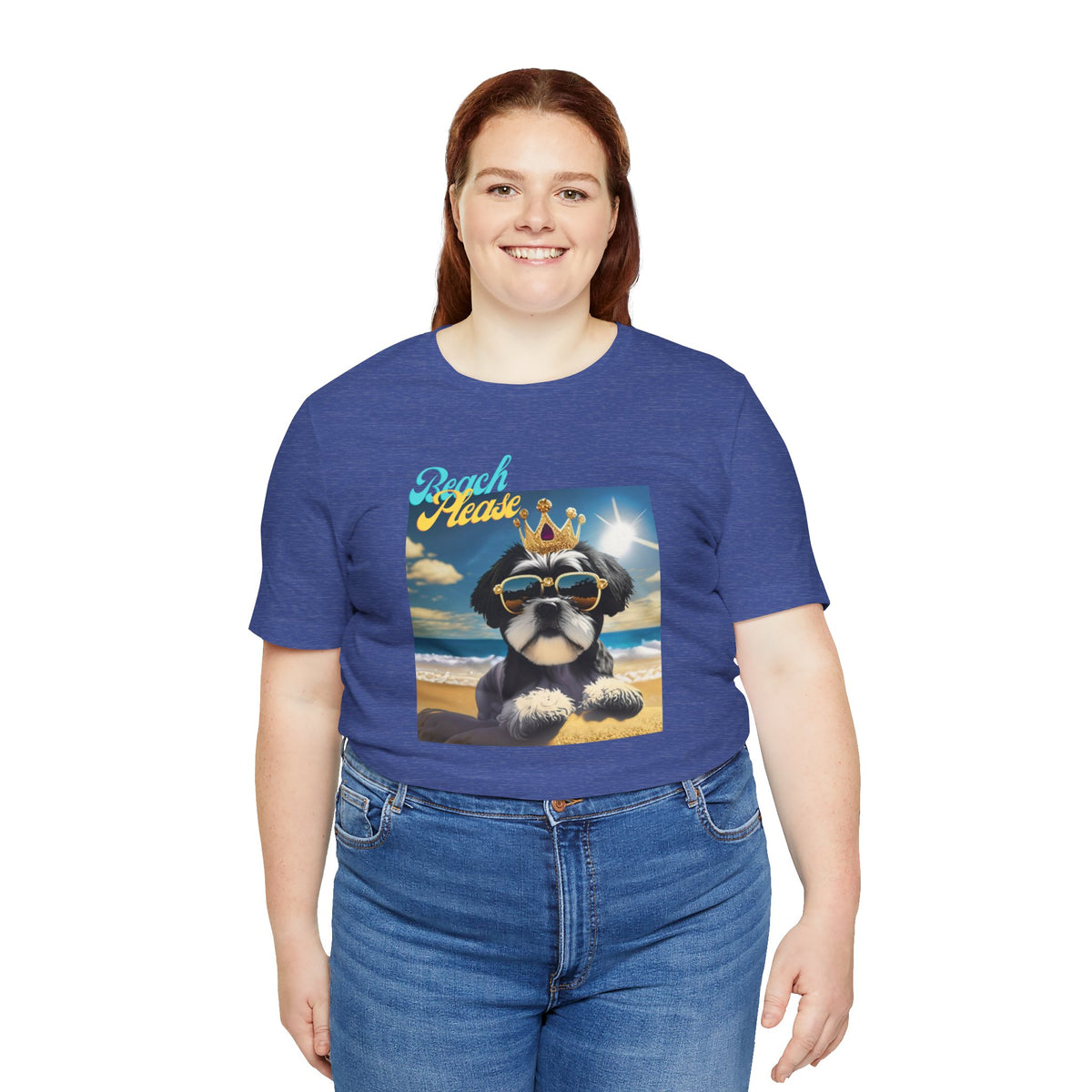 MyBoyJ "Beach Please" Unisex Jersey Short Sleeve Tee