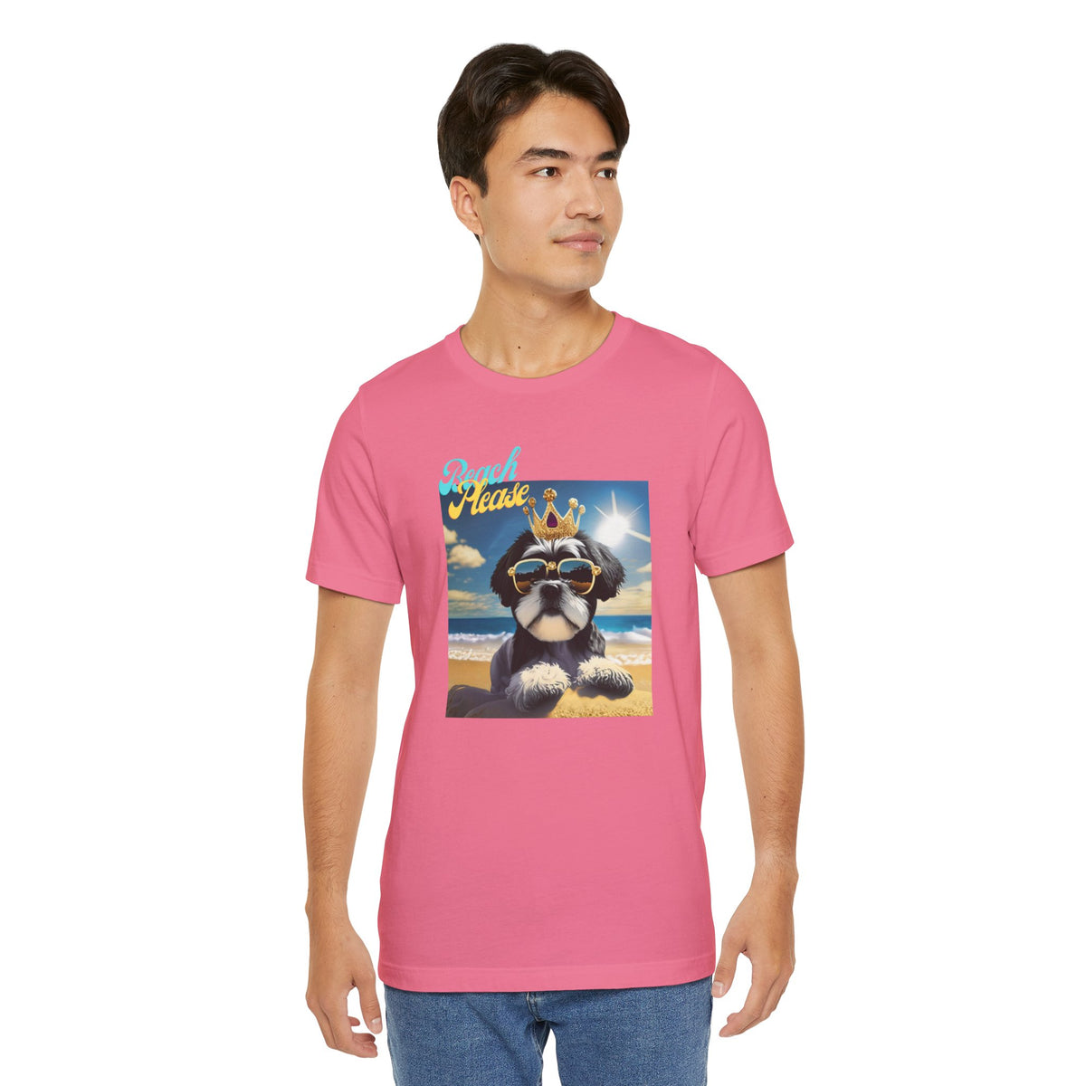MyBoyJ "Beach Please" Unisex Jersey Short Sleeve Tee