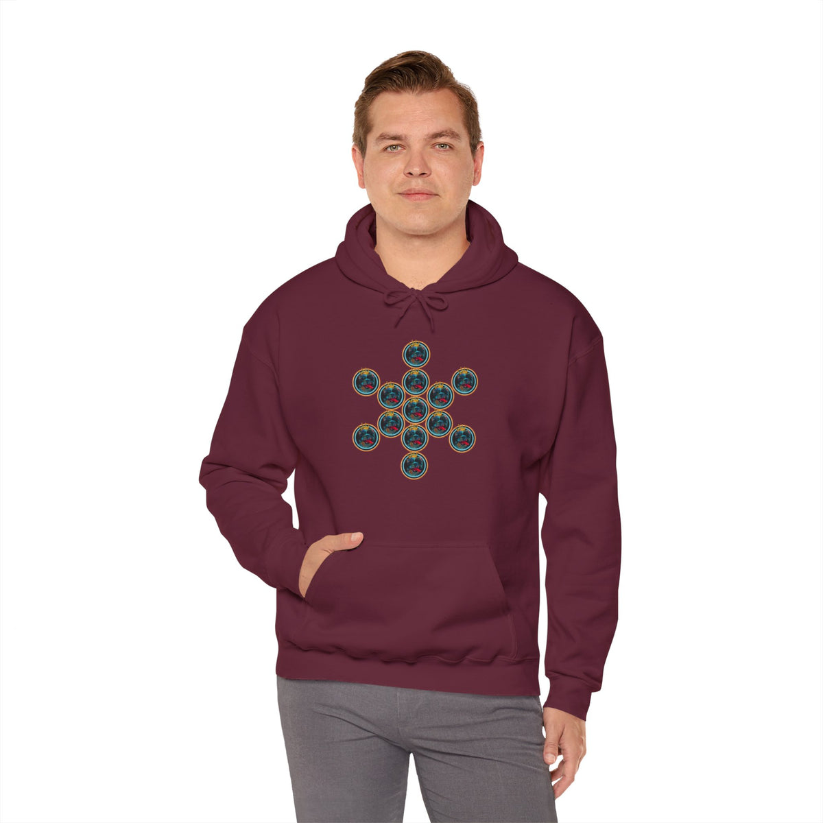 "The Fruit of J" MyBoyJ Unisex Heavy Blend™ Hooded Sweatshirt