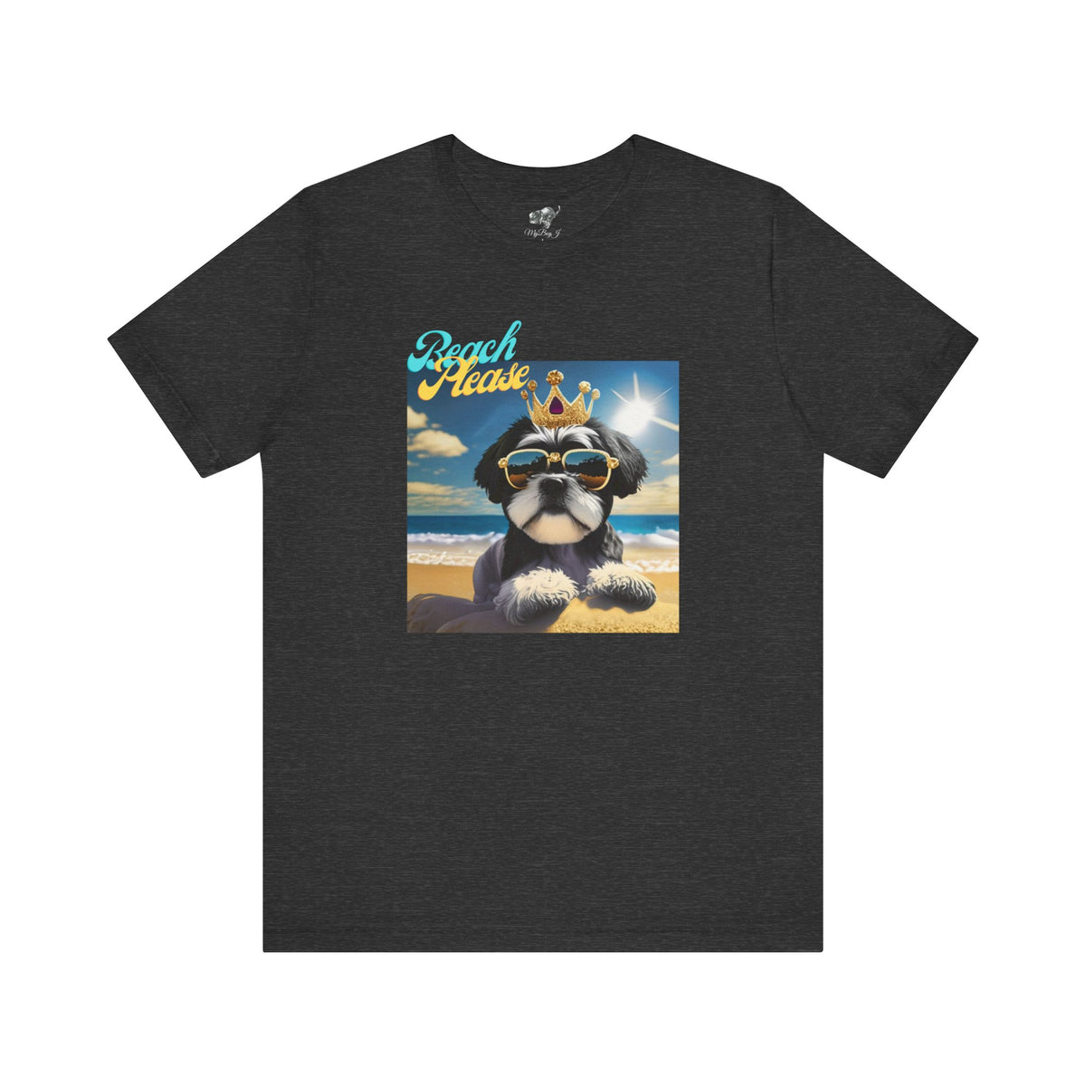 MyBoyJ "Beach Please" Unisex Jersey Short Sleeve Tee