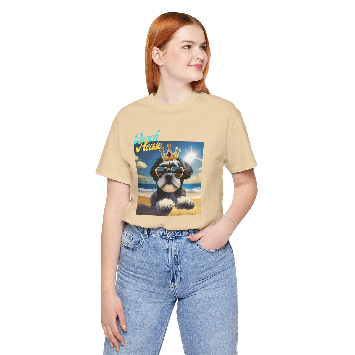 MyBoyJ "Beach Please" Unisex Jersey Short Sleeve Tee