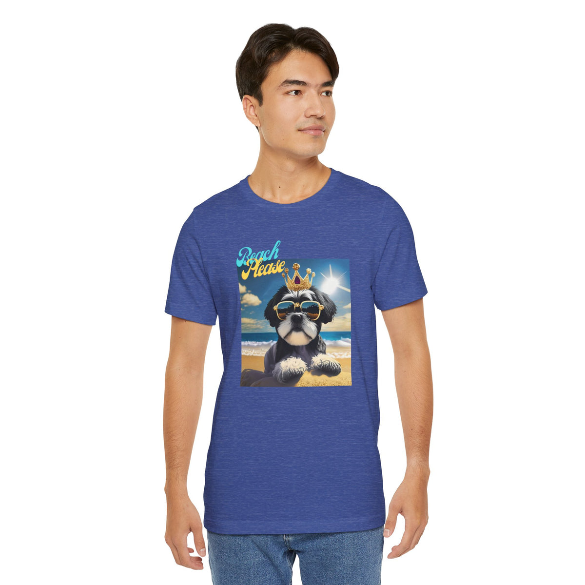 MyBoyJ "Beach Please" Unisex Jersey Short Sleeve Tee