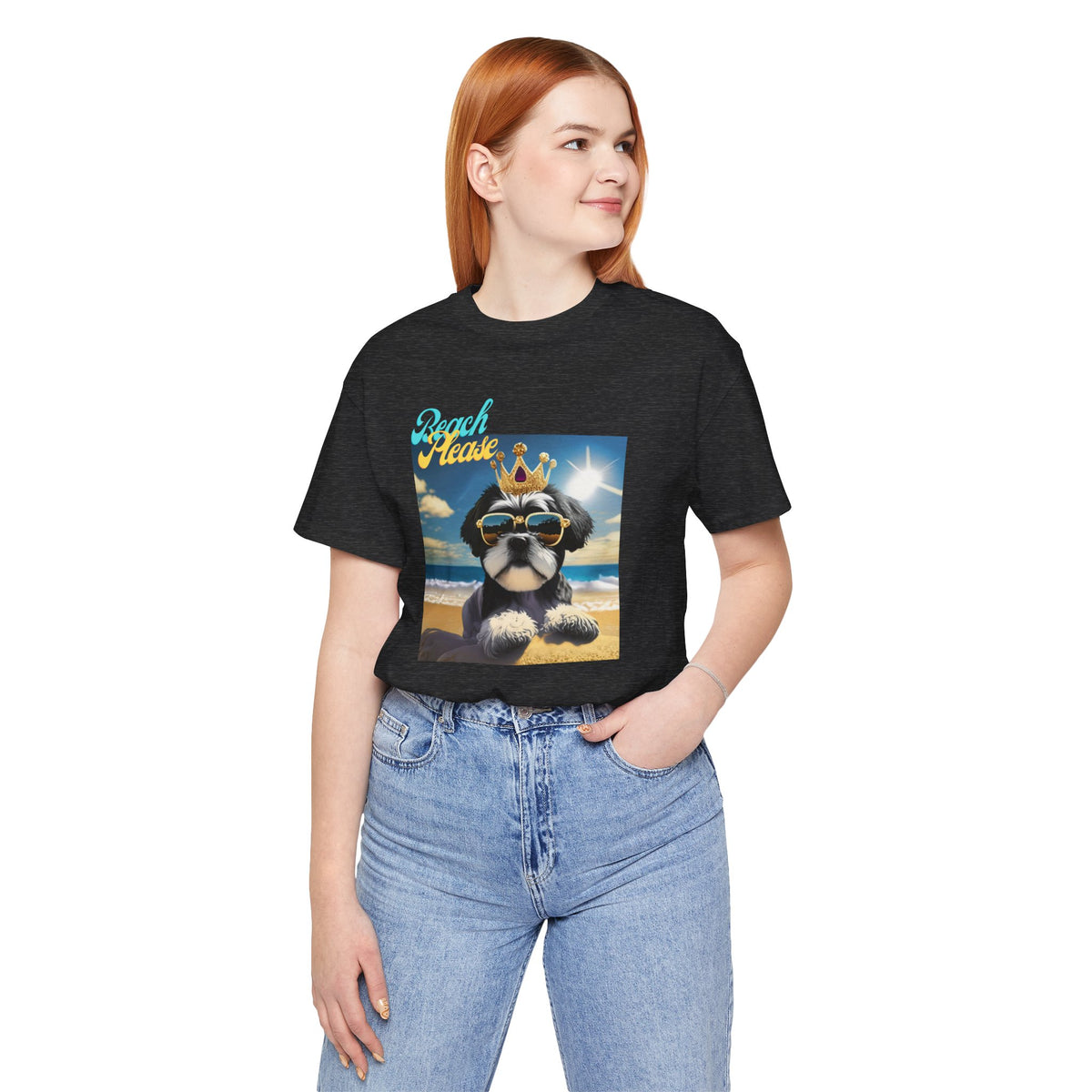 MyBoyJ "Beach Please" Unisex Jersey Short Sleeve Tee
