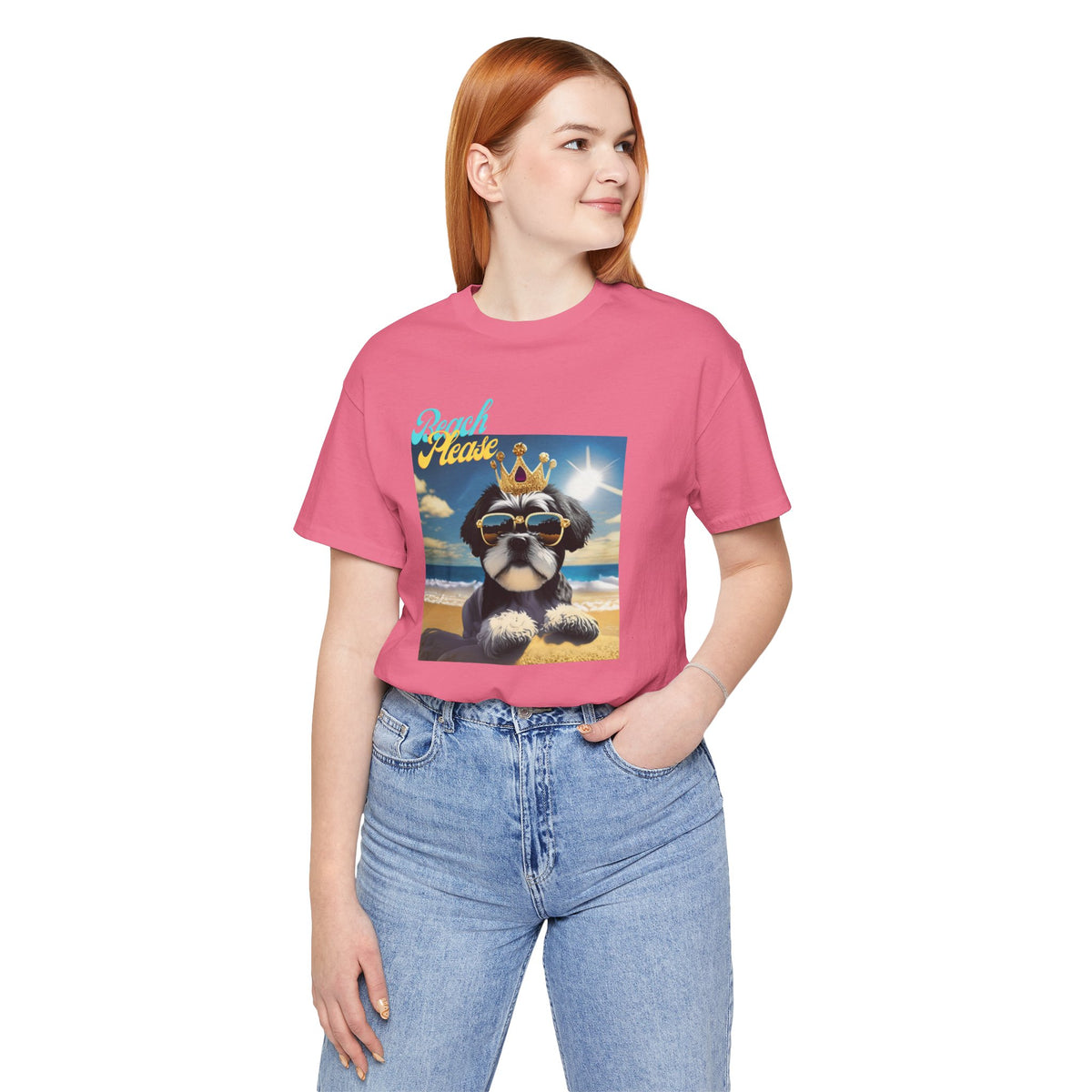MyBoyJ "Beach Please" Unisex Jersey Short Sleeve Tee