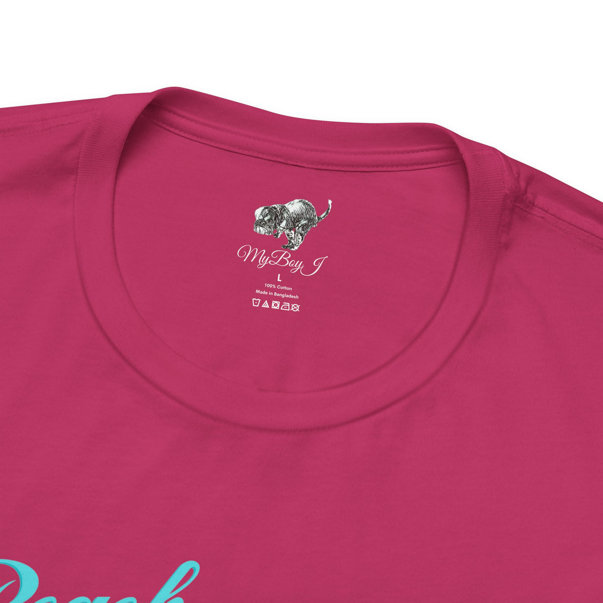 MyBoyJ "Beach Please" Unisex Jersey Short Sleeve Tee