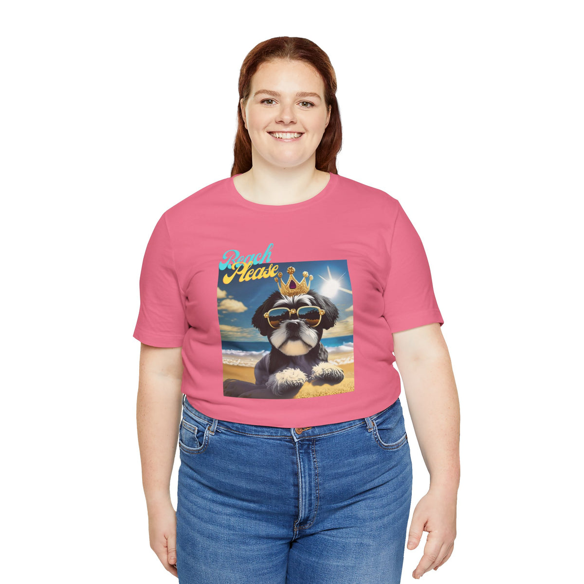 MyBoyJ "Beach Please" Unisex Jersey Short Sleeve Tee