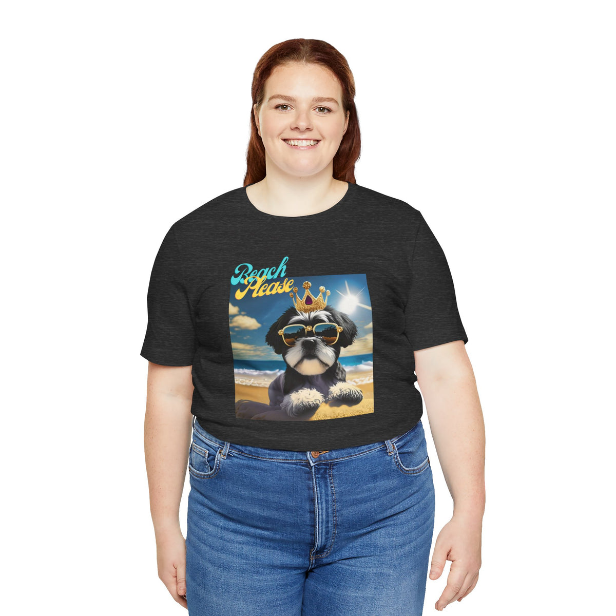 MyBoyJ "Beach Please" Unisex Jersey Short Sleeve Tee