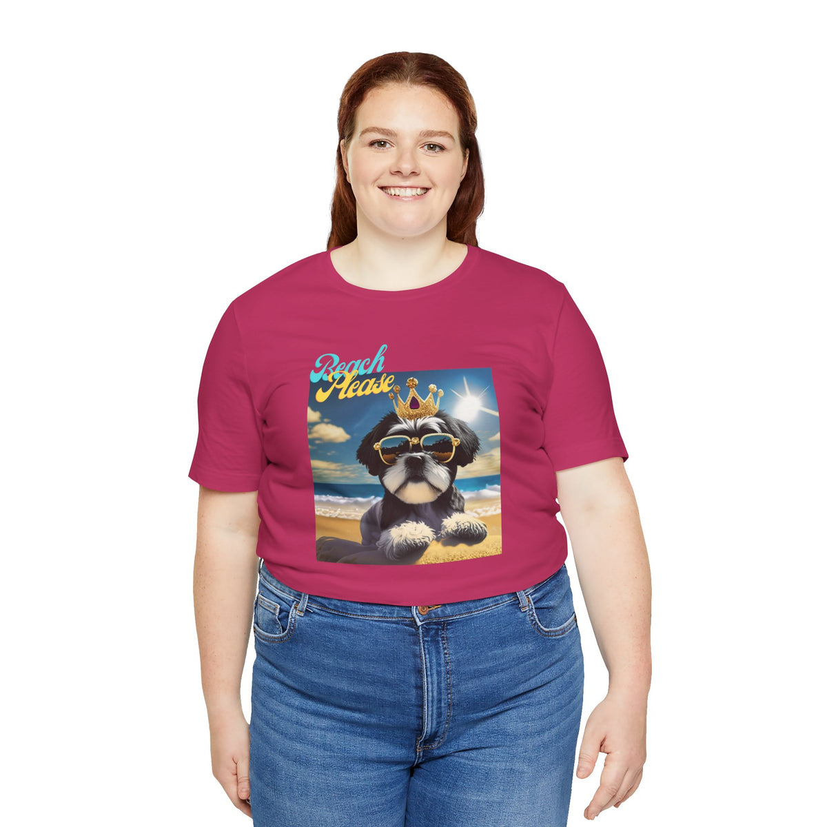 MyBoyJ "Beach Please" Unisex Jersey Short Sleeve Tee