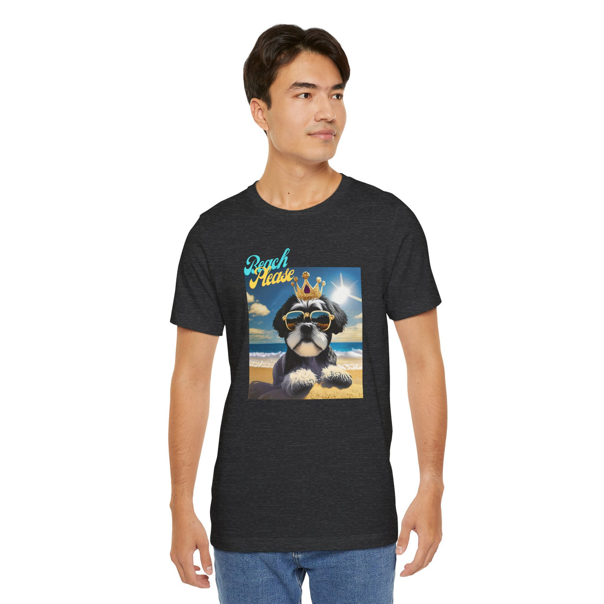 MyBoyJ "Beach Please" Unisex Jersey Short Sleeve Tee