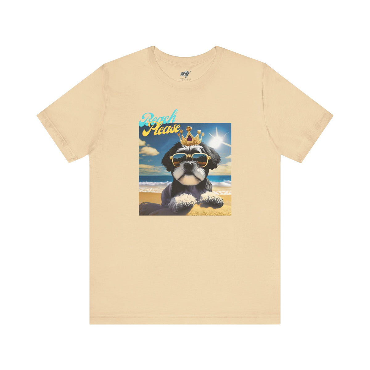 MyBoyJ "Beach Please" Unisex Jersey Short Sleeve Tee