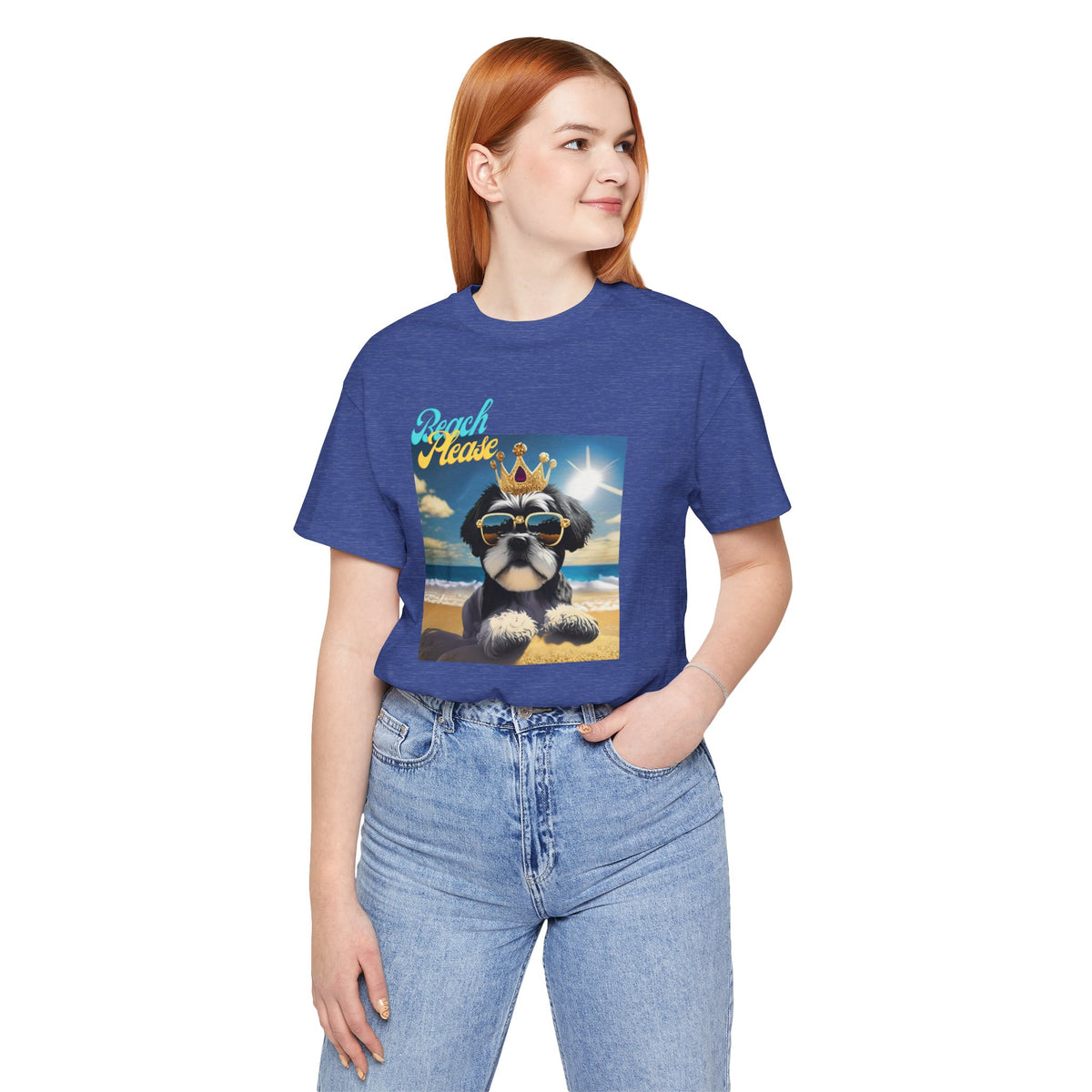 MyBoyJ "Beach Please" Unisex Jersey Short Sleeve Tee
