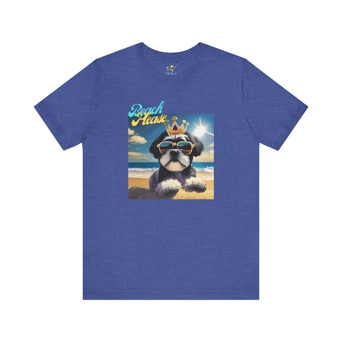 MyBoyJ "Beach Please" Unisex Jersey Short Sleeve Tee