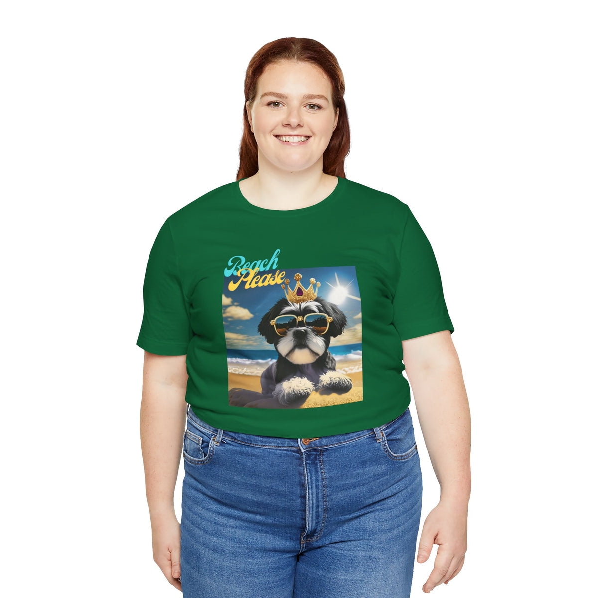 MyBoyJ "Beach Please" Unisex Jersey Short Sleeve Tee