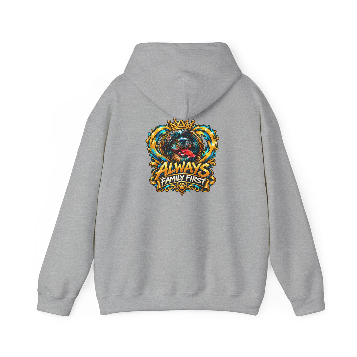 Always Family First Hoodie — Warm Hearts. Strong Bonds.