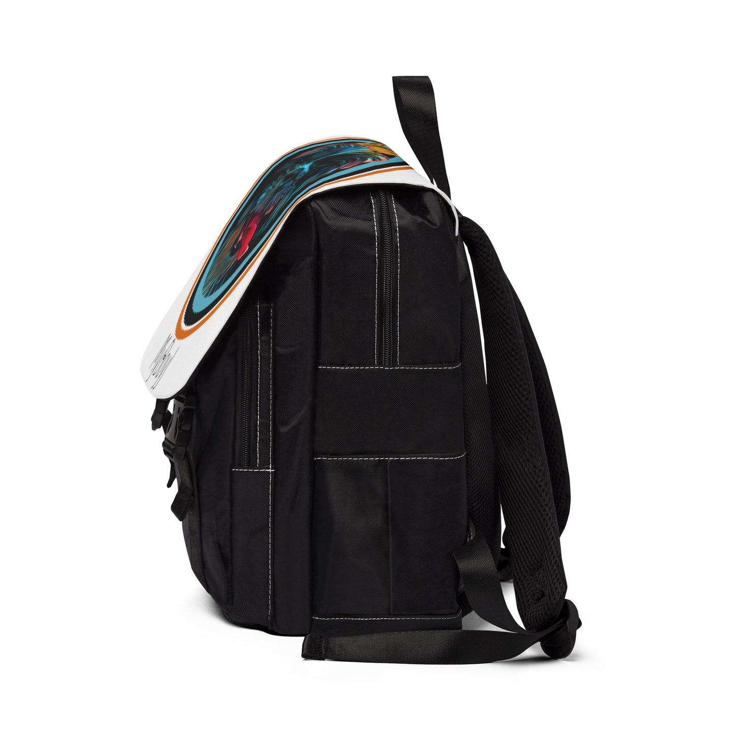 My Boy King Backpack — Colorful Lion Graphic Shoulder Backpack