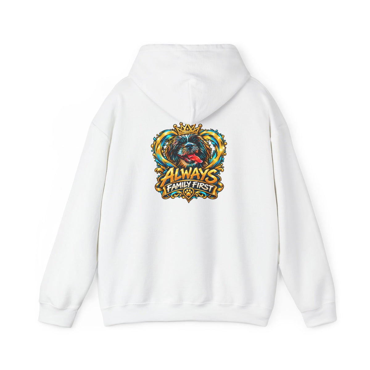 Always Family First Hoodie — Warm Hearts. Strong Bonds.