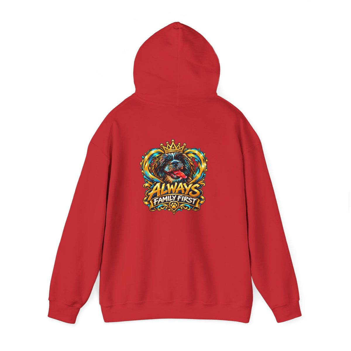 Always Family First Hoodie — Warm Hearts. Strong Bonds.