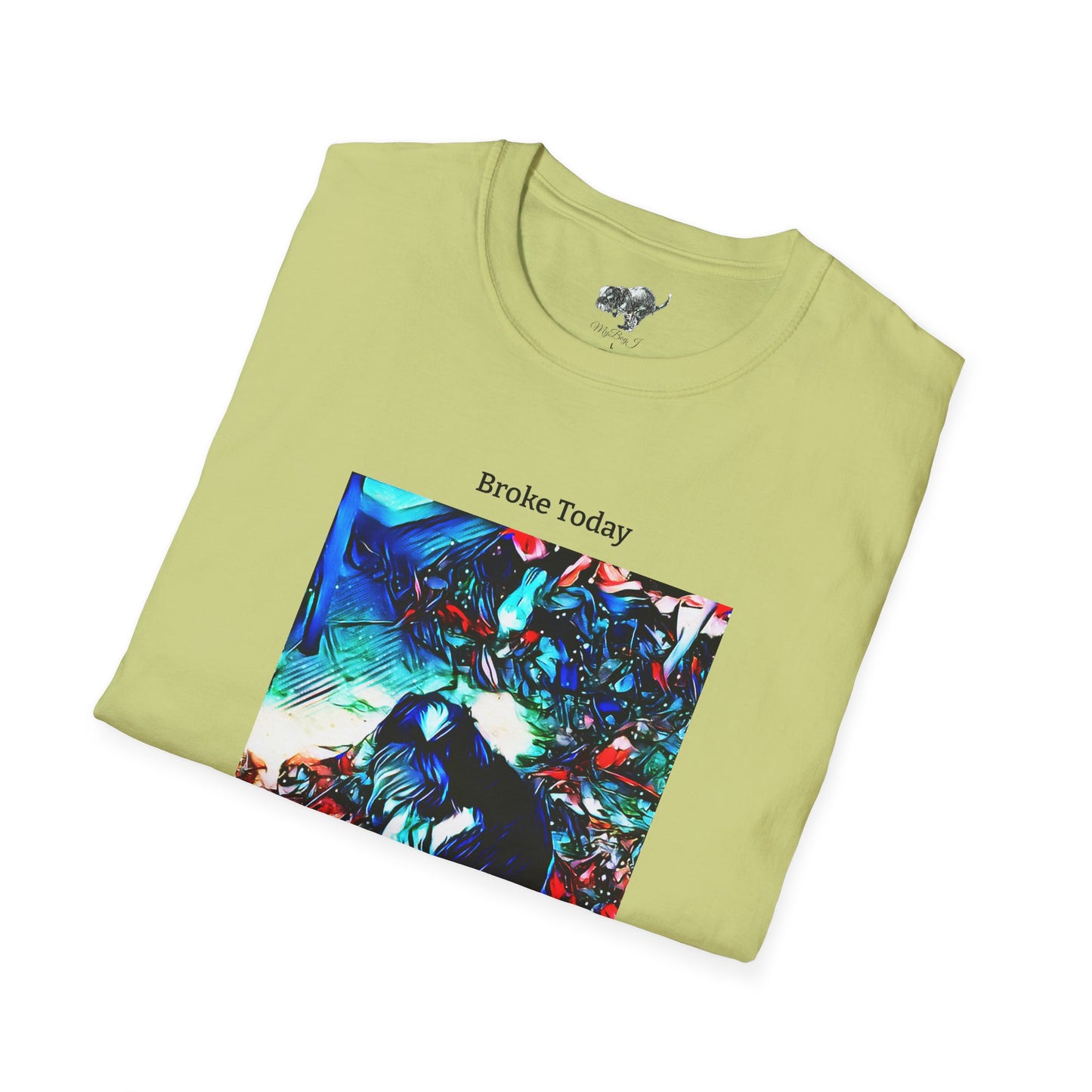 MyBoyJ Broke Today Unisex Softstyle T-Shirt