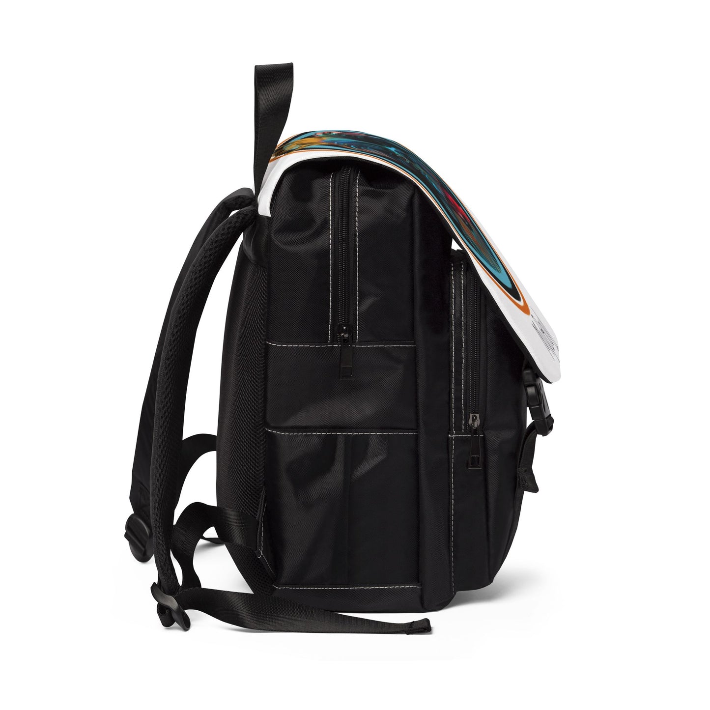 My Boy King Backpack — Colorful Lion Graphic Shoulder Backpack