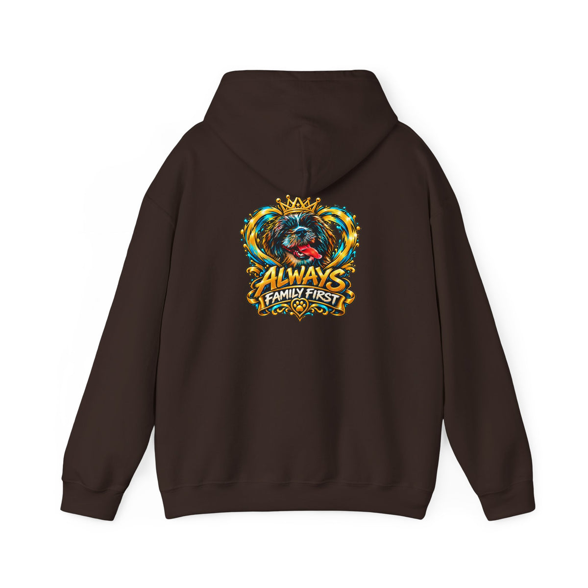 Always Family First Hoodie — Warm Hearts. Strong Bonds.