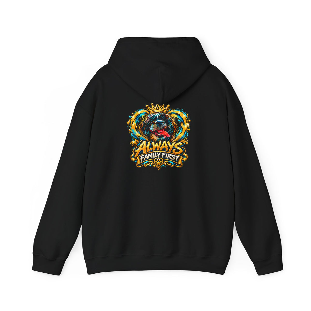 Always Family First Hoodie — Warm Hearts. Strong Bonds.