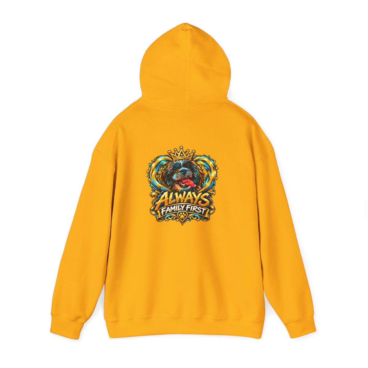 Always Family First Hoodie — Warm Hearts. Strong Bonds.