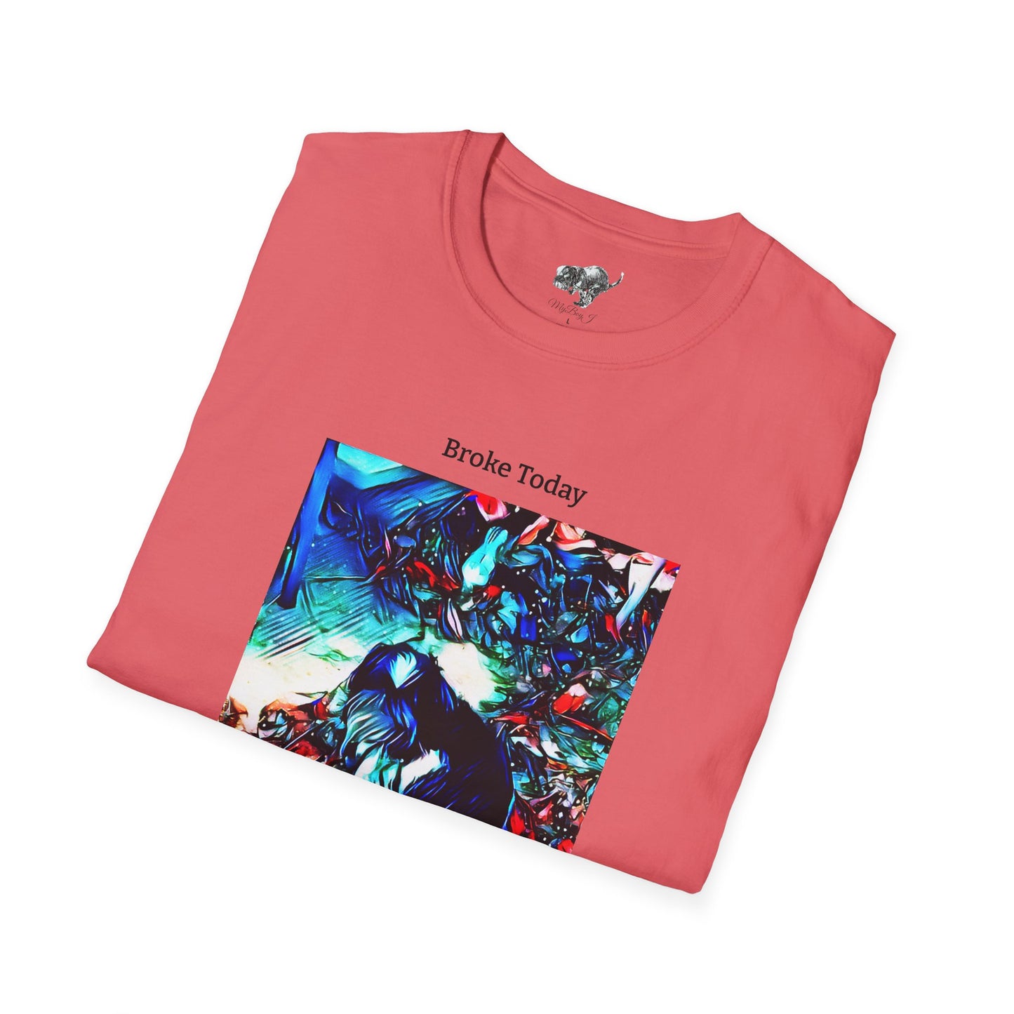 MyBoyJ Broke Today Unisex Softstyle T-Shirt