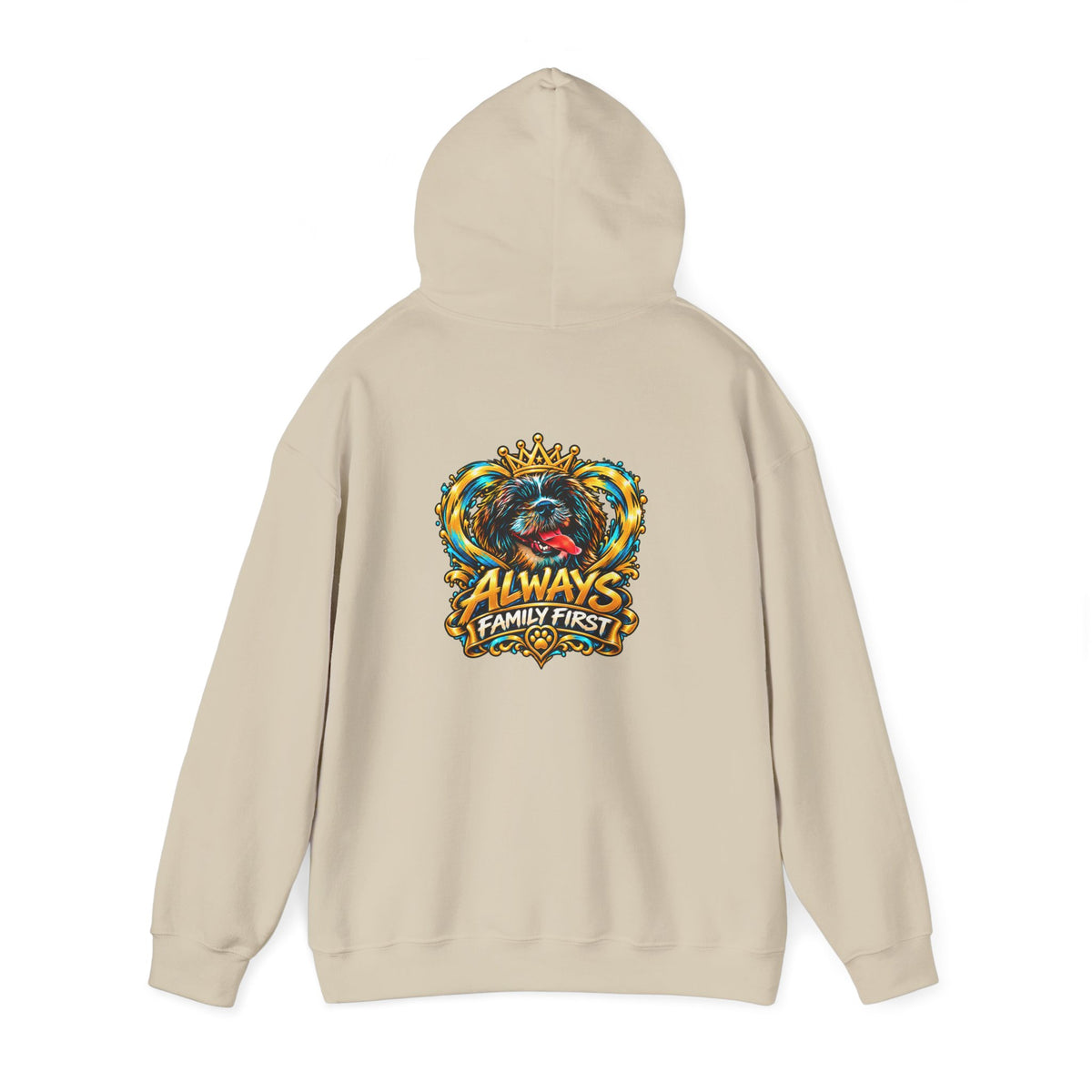 Always Family First Hoodie — Warm Hearts. Strong Bonds.