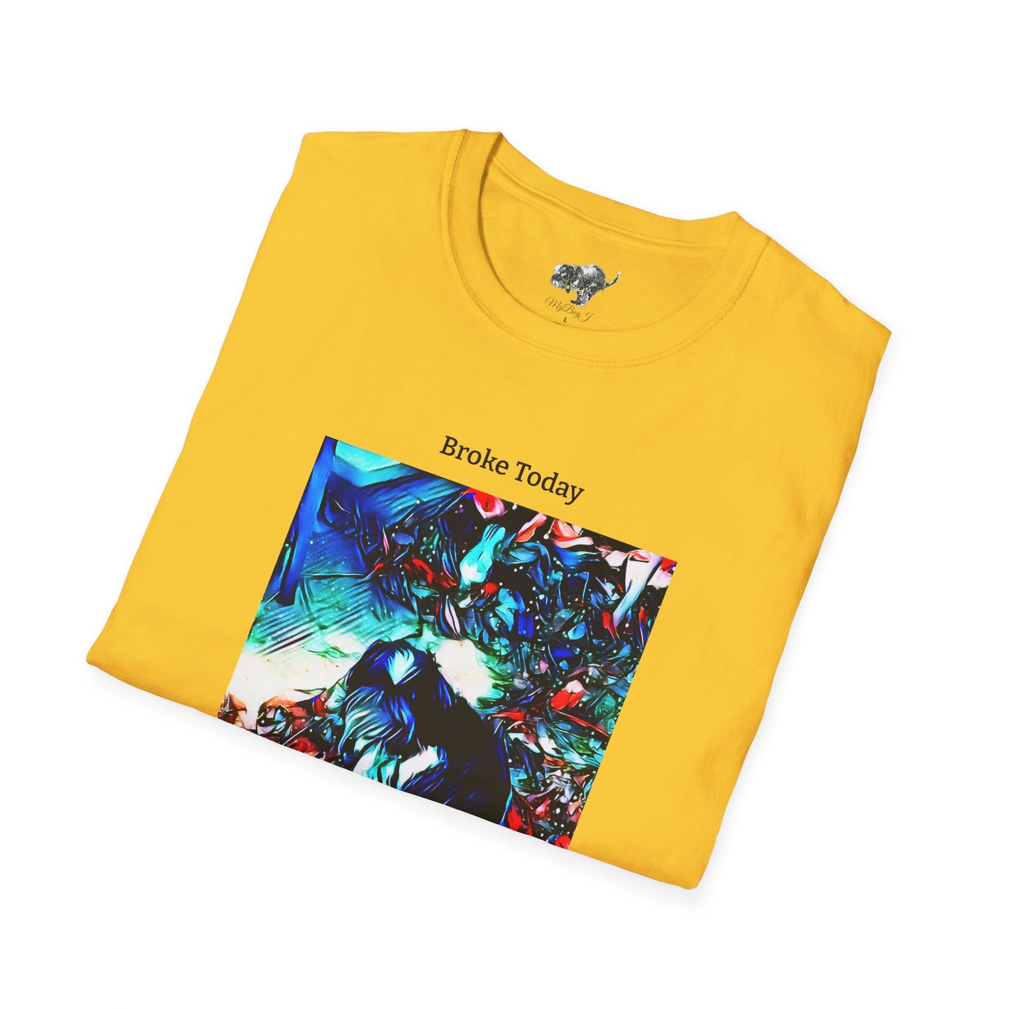 MyBoyJ Broke Today Unisex Softstyle T-Shirt