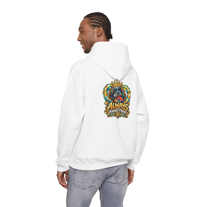 Always Family First Hoodie — Warm Hearts. Strong Bonds.