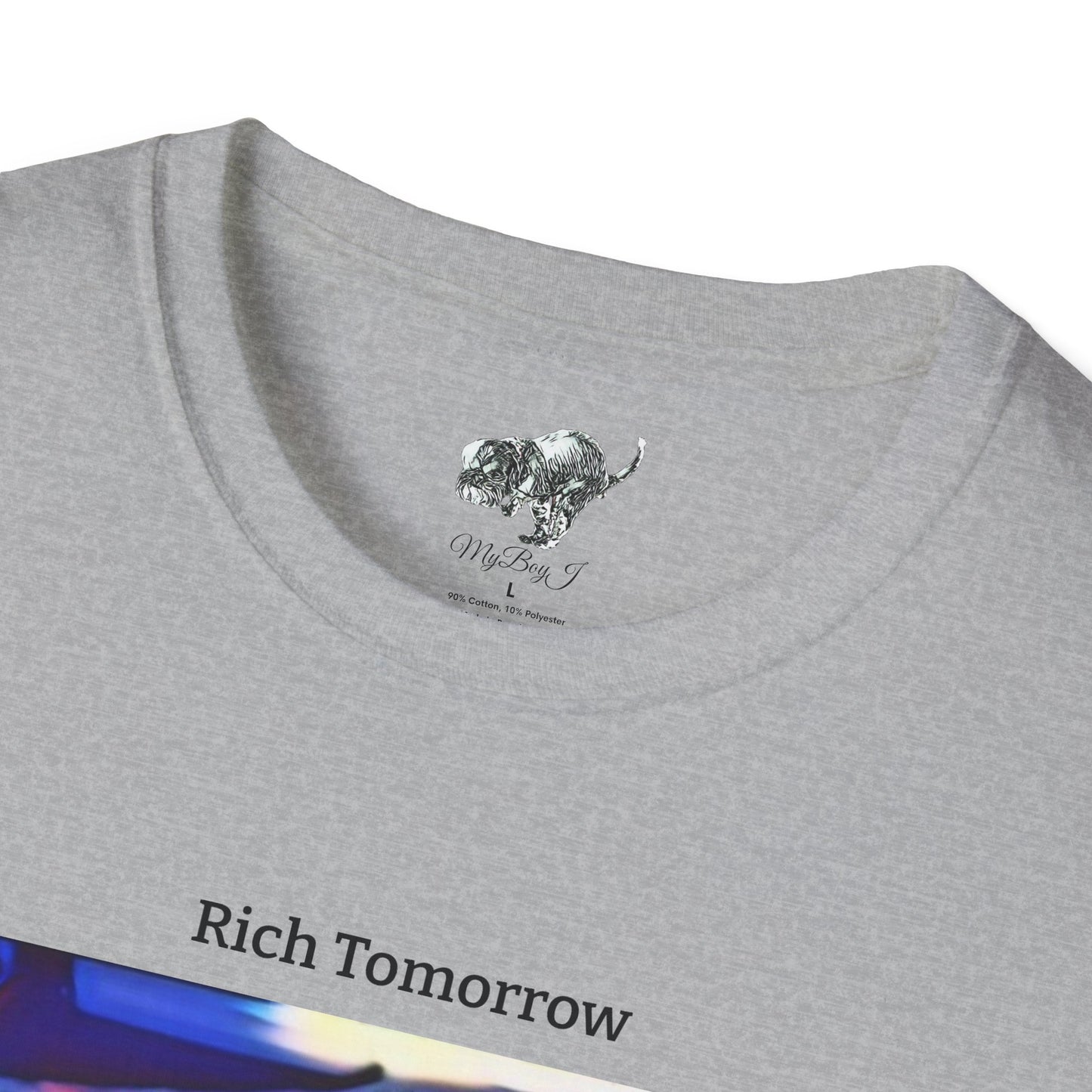 MyBoyJ Rich Tomorrow Unisex Softstyle T-Shirt