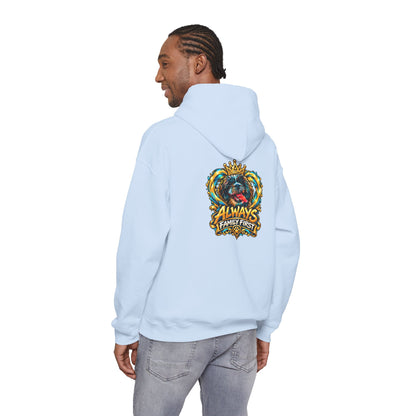 Always Family First Hoodie — Warm Hearts. Strong Bonds.