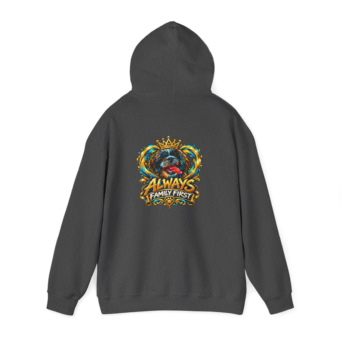 Always Family First Hoodie — Warm Hearts. Strong Bonds.