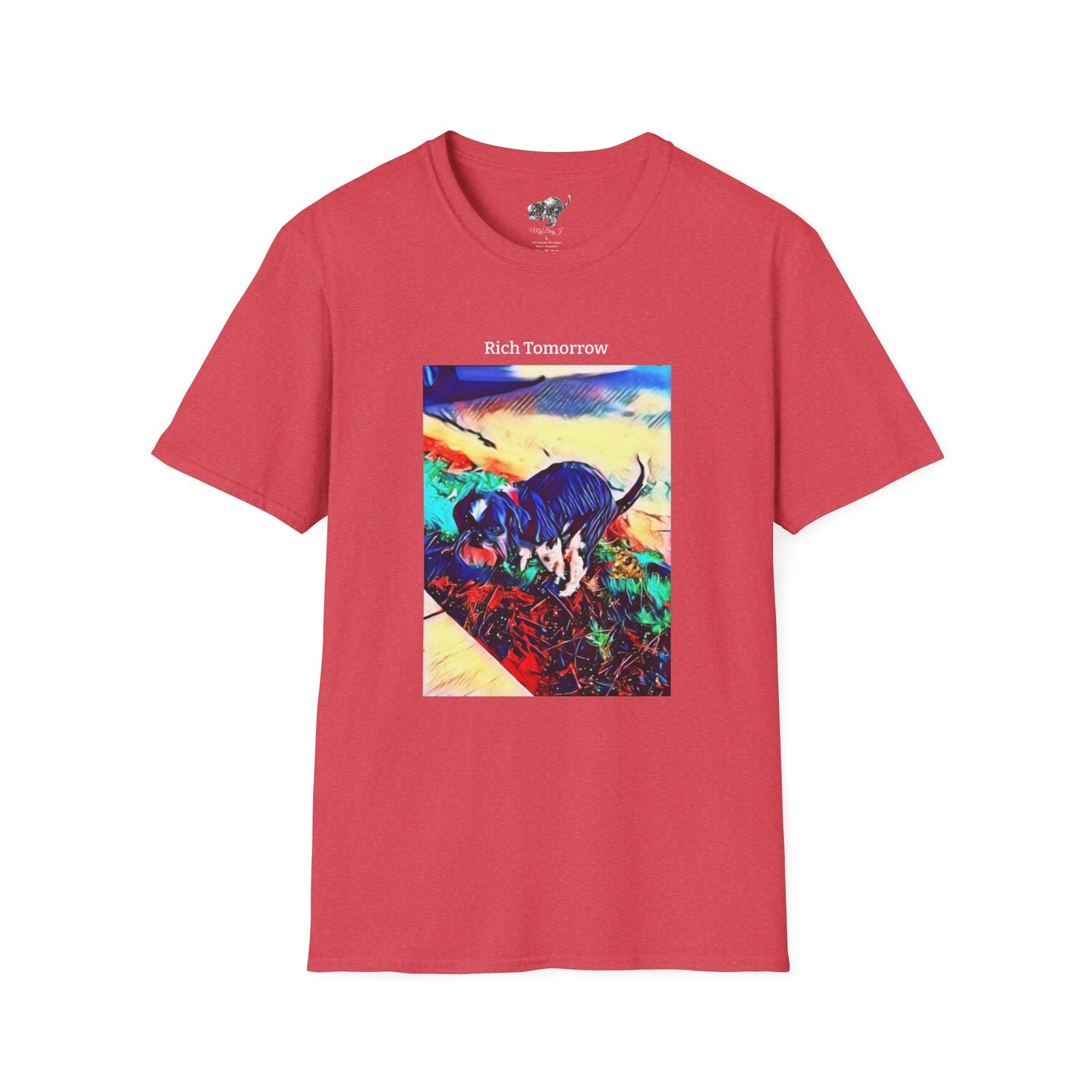 MyBoyJ Rich Tomorrow Unisex Softstyle T-Shirt