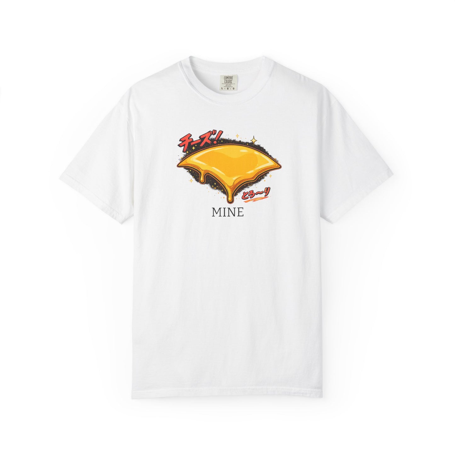 Cheese Slice on 'Mine' Graphic T-Shirt
