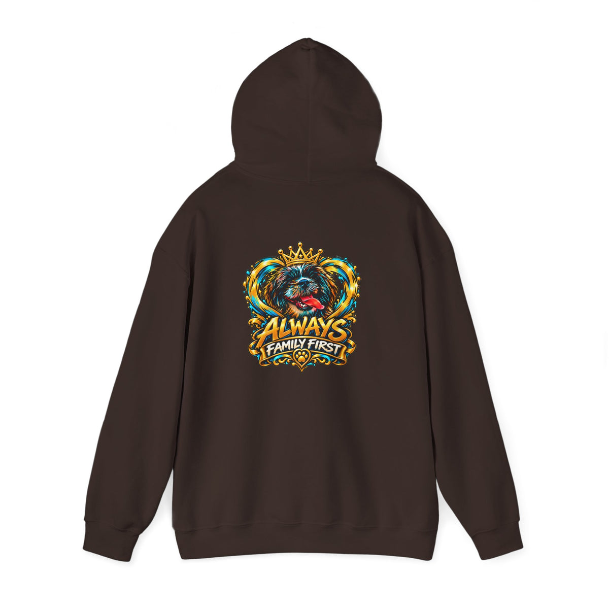 Always Family First Hoodie — Warm Hearts. Strong Bonds.