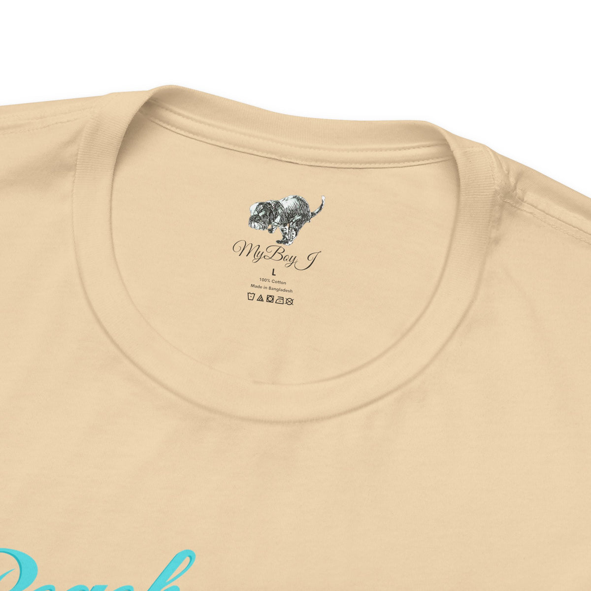 MyBoyJ "Beach Please" Unisex Jersey Short Sleeve Tee