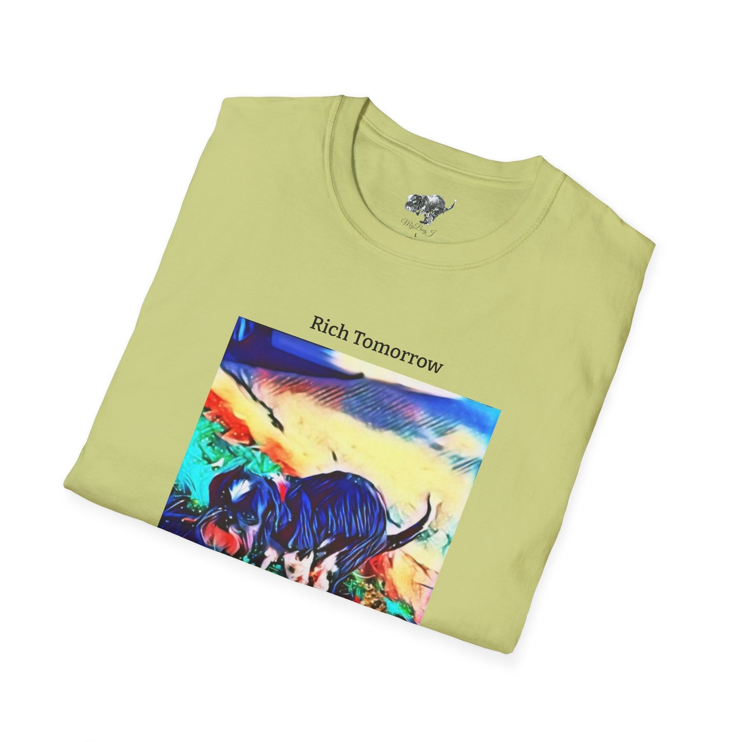 MyBoyJ Rich Tomorrow Unisex Softstyle T-Shirt
