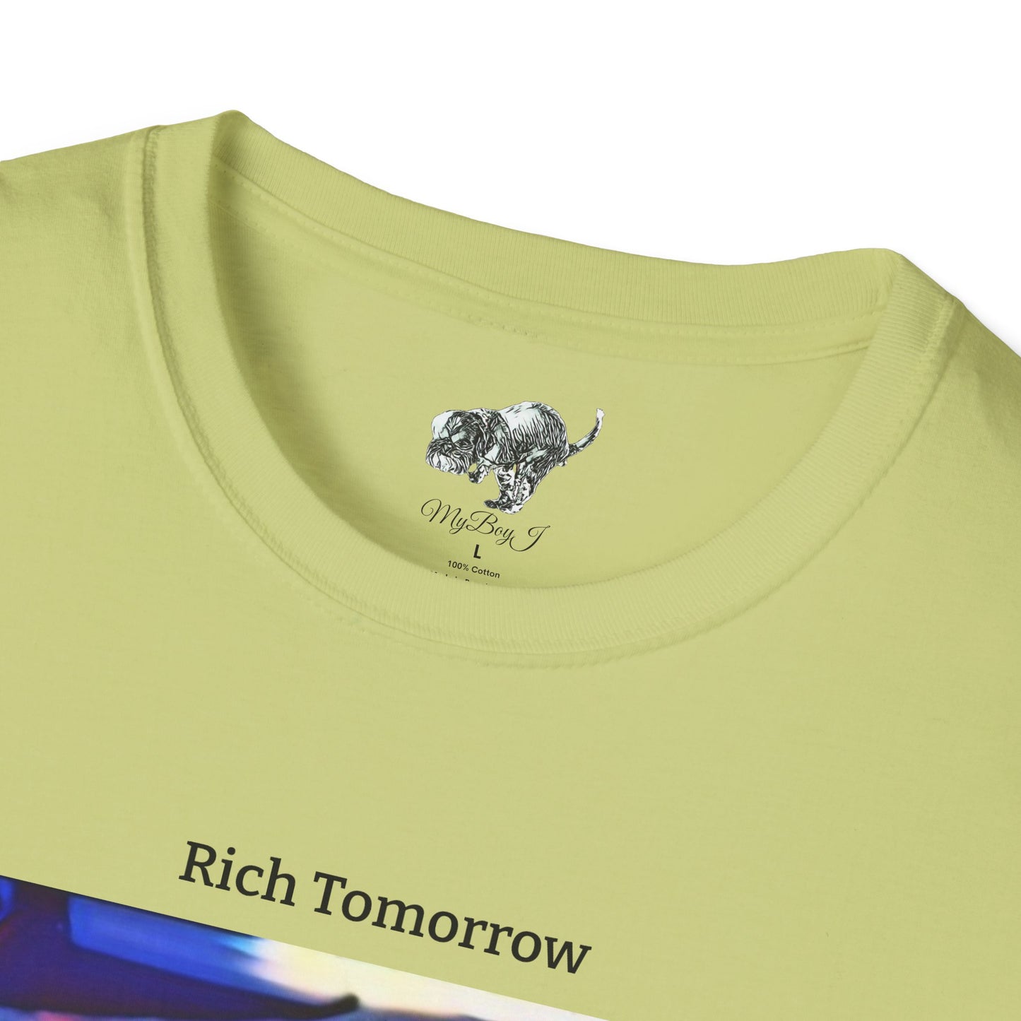 MyBoyJ Rich Tomorrow Unisex Softstyle T-Shirt
