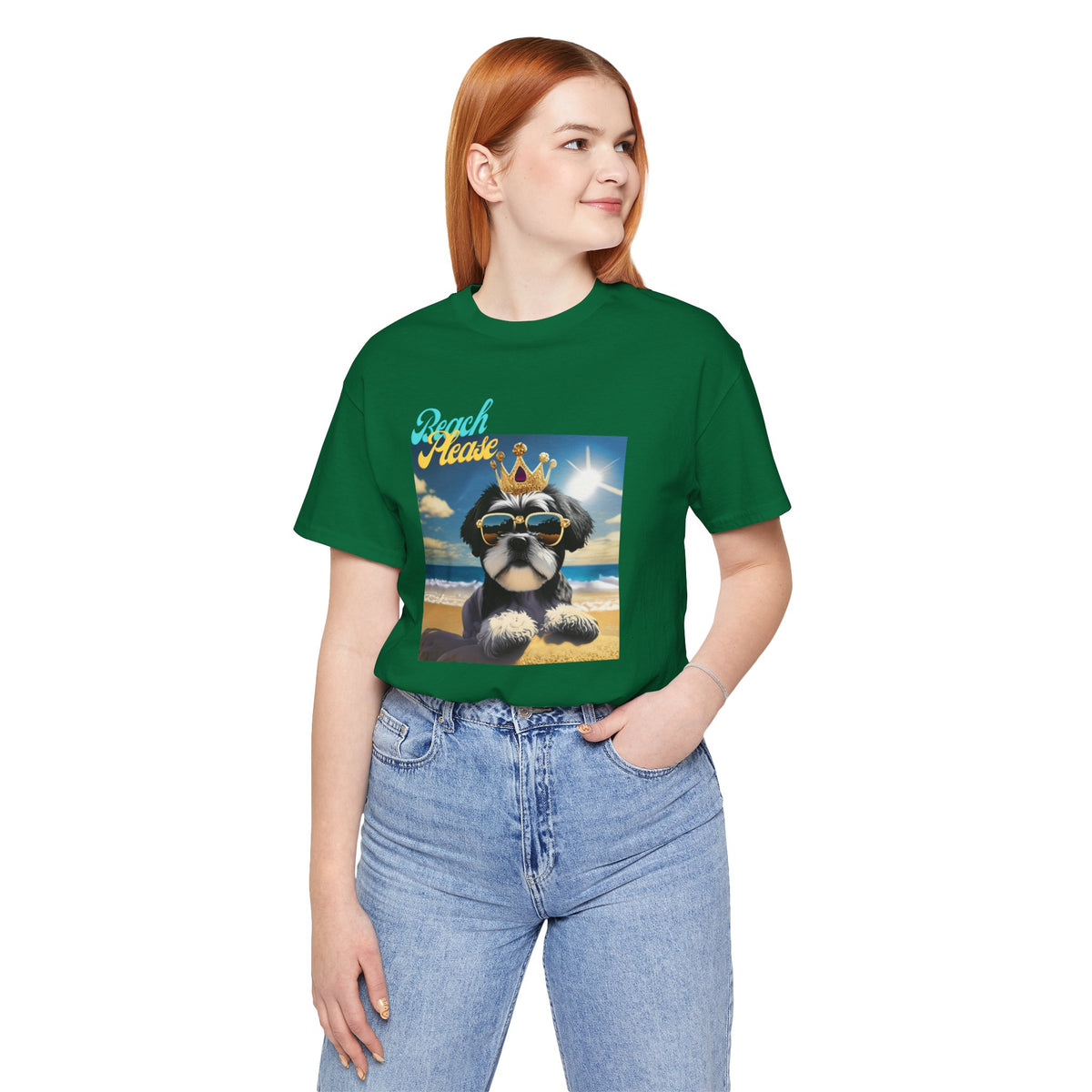 MyBoyJ "Beach Please" Unisex Jersey Short Sleeve Tee