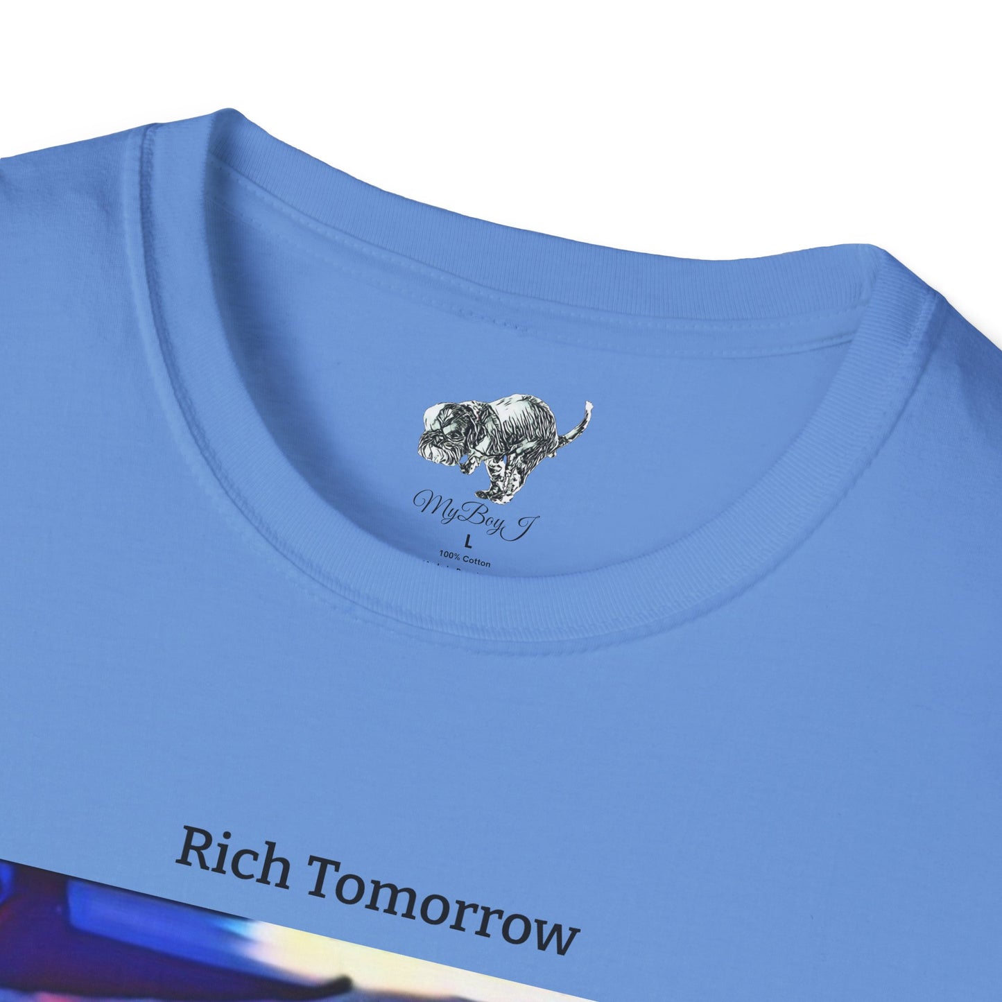 MyBoyJ Rich Tomorrow Unisex Softstyle T-Shirt
