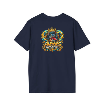 Always Family First Tee — Good Heart. Strong Bonds.