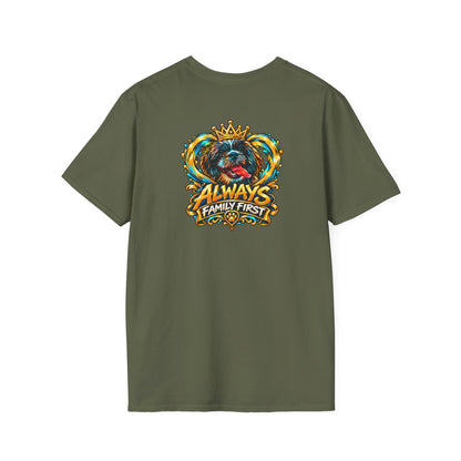 Always Family First Tee — Good Heart. Strong Bonds.