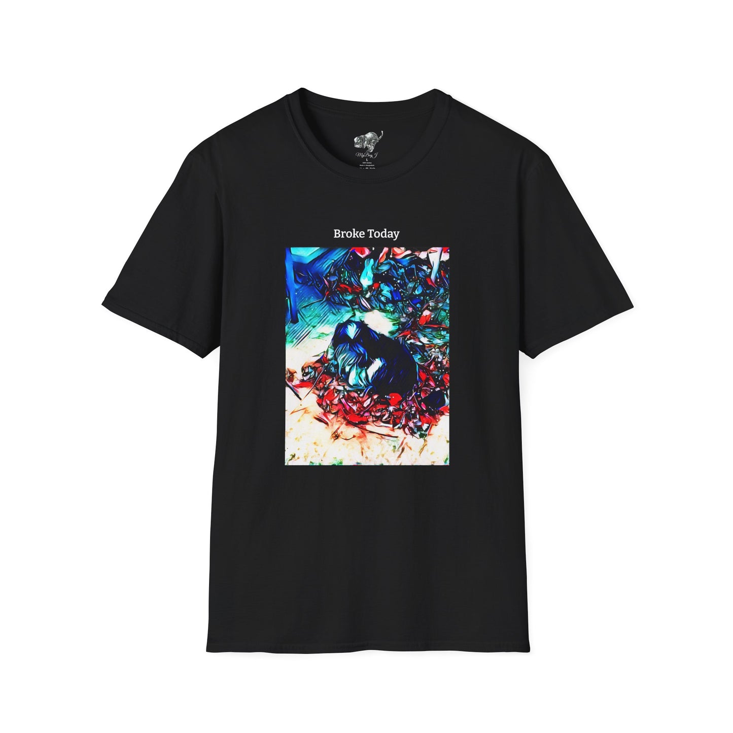 MyBoyJ Broke Today Unisex Softstyle T-Shirt