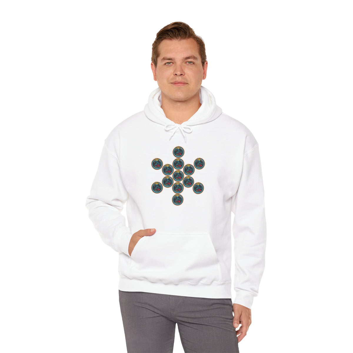 "The Fruit of J" MyBoyJ Unisex Heavy Blend™ Hooded Sweatshirt