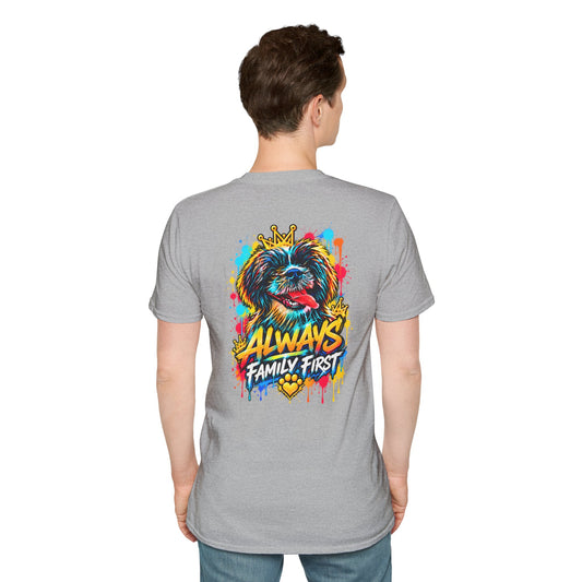 Always Family First Tee — Good Vibes. Strong Bonds.