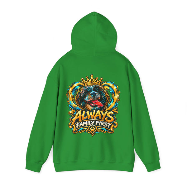 Always Family First Hoodie — Warm Hearts. Strong Bonds.